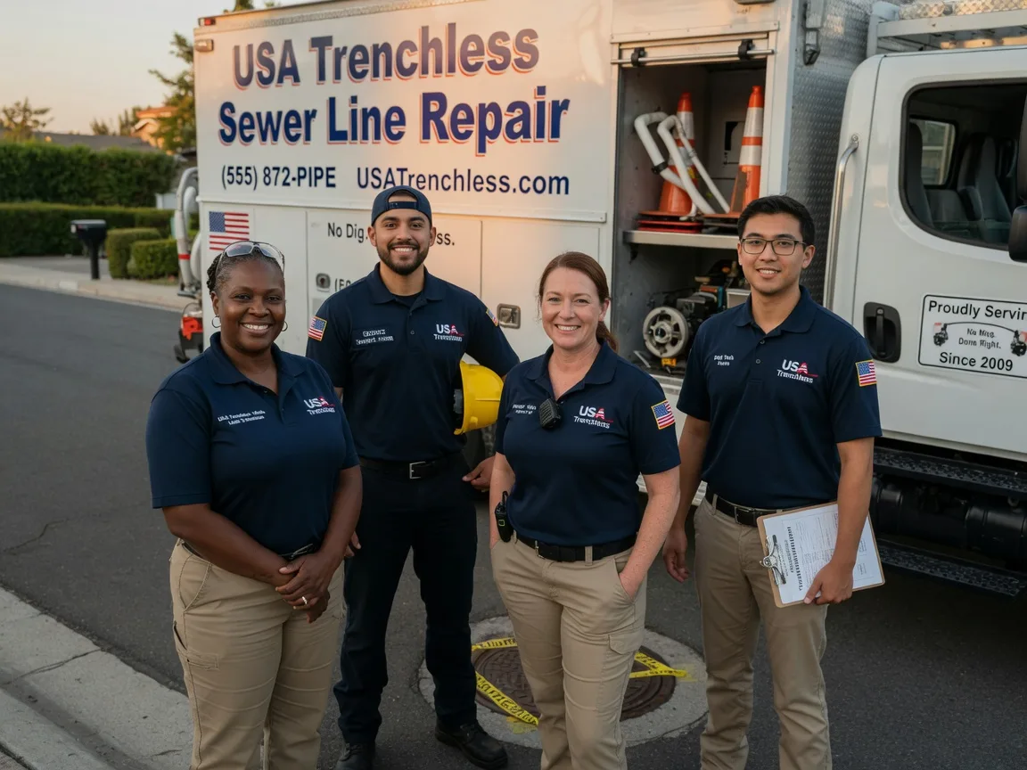 Sewer Line Repair company in Hitchcock, TX